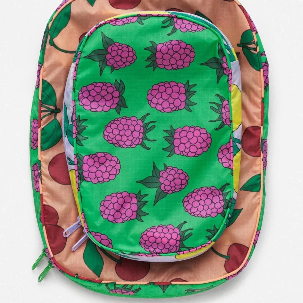 NWT Baggu Packing Cube Set, Sunshine Fruit - Picture 5 of 6